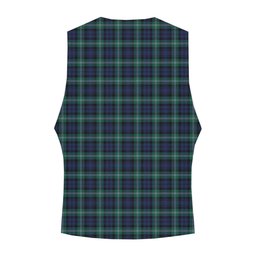 ScotsTee Shop Scottish Lyon Modern Crest Tartan Waistcoat Sleeveless Suit Vest