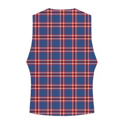 ScotsTee Shop Scottish Laing of Archiestown Modern Crest Tartan Waistcoat Sleeveless Suit Vest