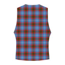 ScotsTee Shop Scottish Pennycook Crest Tartan Waistcoat Sleeveless Suit Vest