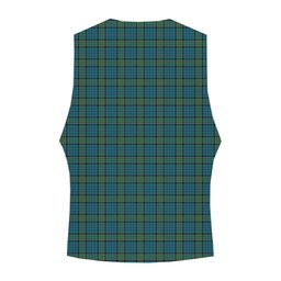 ScotsTee Shop Scottish Kirkpatrick Crest Tartan Waistcoat Sleeveless Suit Vest