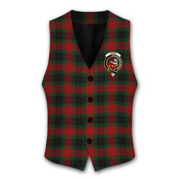 ScotsTee Shop Scottish Skene of Cromar Crest Tartan Waistcoat Sleeveless Suit Vest