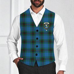 ScotsTee Shop Scottish Murray of Elibank Ancient Crest Tartan Waistcoat Sleeveless Suit Vest