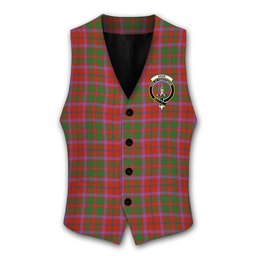 ScotsTee Shop Scottish Shaw of Tordarroch Ancient Crest Tartan Waistcoat Sleeveless Suit Vest
