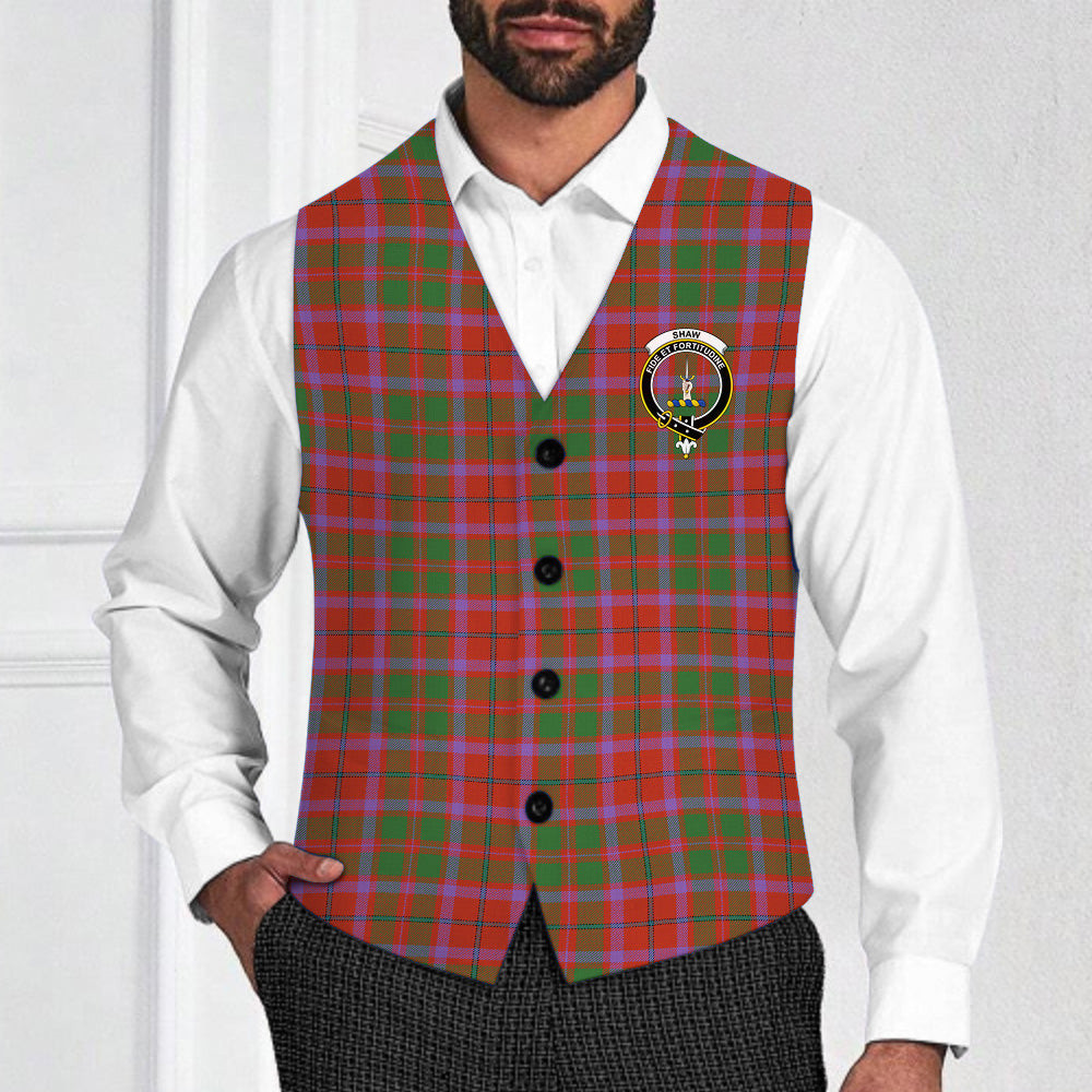 ScotsTee Shop Scottish Shaw of Tordarroch Ancient Crest Tartan Waistcoat Sleeveless Suit Vest