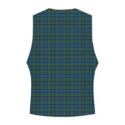 ScotsTee Shop Scottish Stephenson Hunting 2 Crest Tartan Waistcoat Sleeveless Suit Vest
