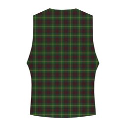 ScotsTee Shop Scottish Martin Crest Tartan Waistcoat Sleeveless Suit Vest
