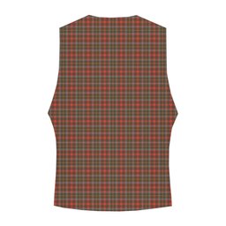 ScotsTee Shop Scottish McIntosh Hunting Weathered Crest Tartan Waistcoat Sleeveless Suit Vest