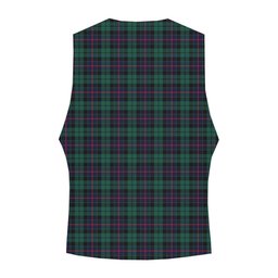 ScotsTee Shop Scottish Morrison Hunting Modern Crest Tartan Waistcoat Sleeveless Suit Vest