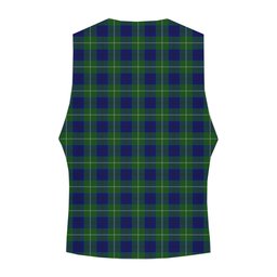 ScotsTee Shop Scottish Oliphant Modern Crest Tartan Waistcoat Sleeveless Suit Vest