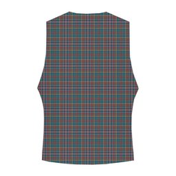 ScotsTee Shop Scottish Russell Old Modern Crest Tartan Waistcoat Sleeveless Suit Vest