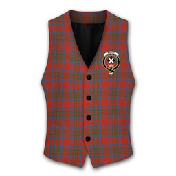 ScotsTee Shop Scottish Moffat District Ancient Crest Tartan Waistcoat Sleeveless Suit Vest