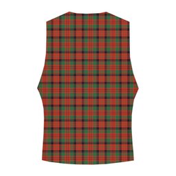 ScotsTee Shop Scottish McNicol Ancient Crest Tartan Waistcoat Sleeveless Suit Vest