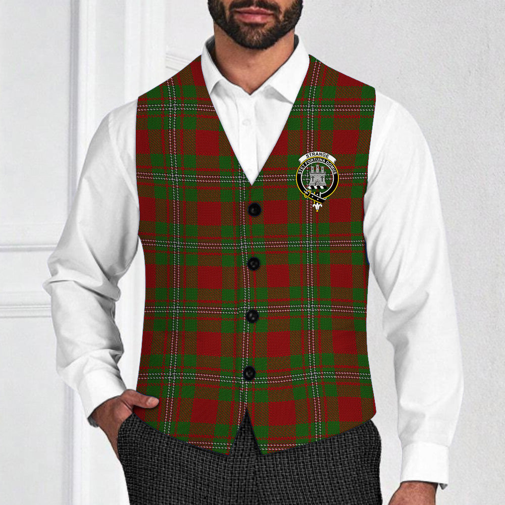 ScotsTee Shop Scottish Strange Crest Tartan Waistcoat Sleeveless Suit Vest