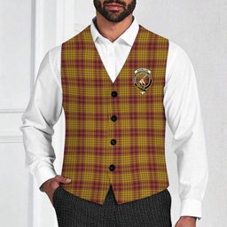 ScotsTee Shop Scottish MacMillan Dress Crest Tartan Waistcoat Sleeveless Suit Vest