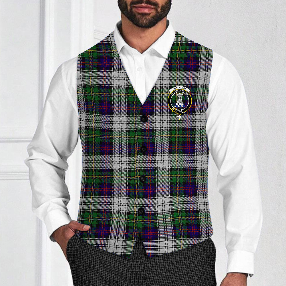 ScotsTee Shop Scottish Malcolm Dress Crest Tartan Waistcoat Sleeveless Suit Vest