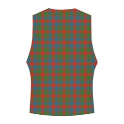 ScotsTee Shop Scottish MacGowan Ancient Crest Tartan Waistcoat Sleeveless Suit Vest