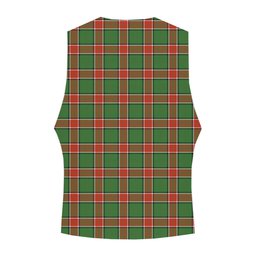 ScotsTee Shop Scottish Pollock Ancient Crest Tartan Waistcoat Sleeveless Suit Vest