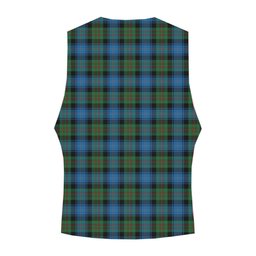 ScotsTee Shop Scottish Young Melvina Ancient Crest Tartan Waistcoat Sleeveless Suit Vest