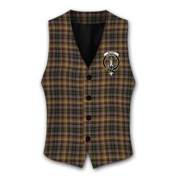 ScotsTee Shop Scottish McKay of Strathnaver Crest Tartan Waistcoat Sleeveless Suit Vest