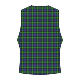 ScotsTee Shop Scottish Meldrum Crest Tartan Waistcoat Sleeveless Suit Vest