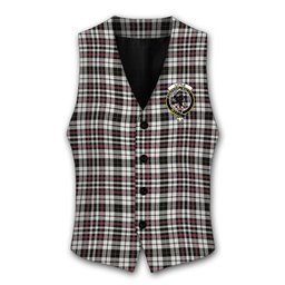 ScotsTee Shop Scottish Little Arisaid Ancient Crest Tartan Waistcoat Sleeveless Suit Vest
