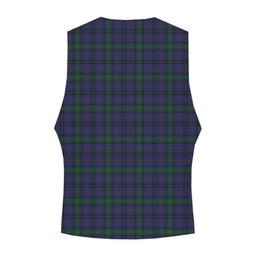 ScotsTee Shop Scottish Hope-Vere Weir Crest Tartan Waistcoat Sleeveless Suit Vest