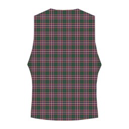 ScotsTee Shop Scottish McFarland Hunting Modern Crest Tartan Waistcoat Sleeveless Suit Vest