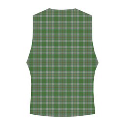 ScotsTee Shop Scottish Kennedy Ancient Clan Crest Tartan Waistcoat Sleeveless Suit Vest
