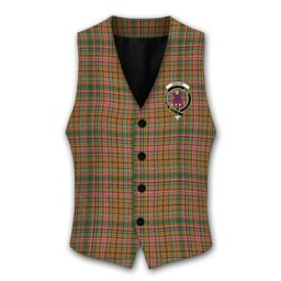 ScotsTee Shop Scottish Ogilvie (Ogilvy) of Strathallan Ancient Crest Tartan Waistcoat Sleeveless Suit Vest