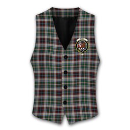 ScotsTee Shop Scottish Innes Dress Crest Tartan Waistcoat Sleeveless Suit Vest