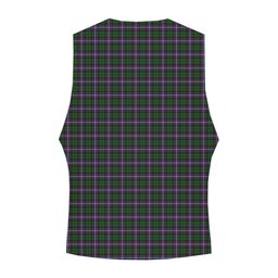 ScotsTee Shop Scottish Russell 1 Crest Tartan Waistcoat Sleeveless Suit Vest