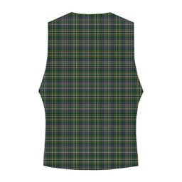 ScotsTee Shop Scottish Scott Green Crest Tartan Waistcoat Sleeveless Suit Vest
