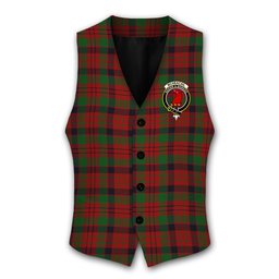 ScotsTee Shop Scottish McNeacail Crest Tartan Waistcoat Sleeveless Suit Vest