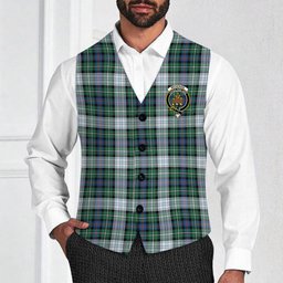 ScotsTee Shop Scottish McKenzie Dress Ancient Crest Tartan Waistcoat Sleeveless Suit Vest