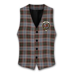 ScotsTee Shop Scottish Innes Red Dress Dance Crest Tartan Waistcoat Sleeveless Suit Vest