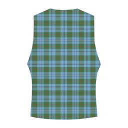 ScotsTee Shop Scottish Irvine of Glentulchan Modern Crest Tartan Waistcoat Sleeveless Suit Vest