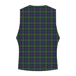 ScotsTee Shop Scottish Rose Hunting Crest Tartan Waistcoat Sleeveless Suit Vest
