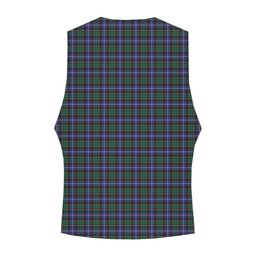 ScotsTee Shop Scottish McRae Hunting Modern Crest Tartan Waistcoat Sleeveless Suit Vest