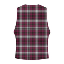 ScotsTee Shop Scottish Little of Morton Rigg Modern Crest Tartan Waistcoat Sleeveless Suit Vest