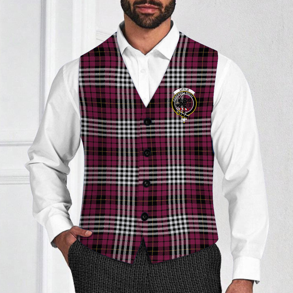 ScotsTee Shop Scottish Little of Morton Rigg Modern Crest Tartan Waistcoat Sleeveless Suit Vest