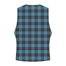 ScotsTee Shop Scottish Horsburgh Crest Tartan Waistcoat Sleeveless Suit Vest