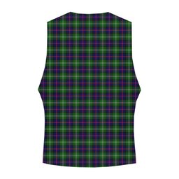 ScotsTee Shop Scottish Sutherland Modern Crest Tartan Waistcoat Sleeveless Suit Vest