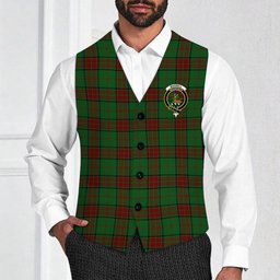 ScotsTee Shop Scottish Maxwell Hunting Crest Tartan Waistcoat Sleeveless Suit Vest