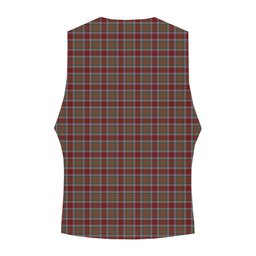 ScotsTee Shop Scottish McBain Chief Crest Tartan Waistcoat Sleeveless Suit Vest