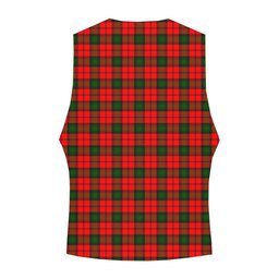 ScotsTee Shop Scottish Kerr Modern Crest Tartan Waistcoat Sleeveless Suit Vest