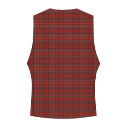 ScotsTee Shop Scottish MacDonald of Staffa 3 Crest Tartan Waistcoat Sleeveless Suit Vest