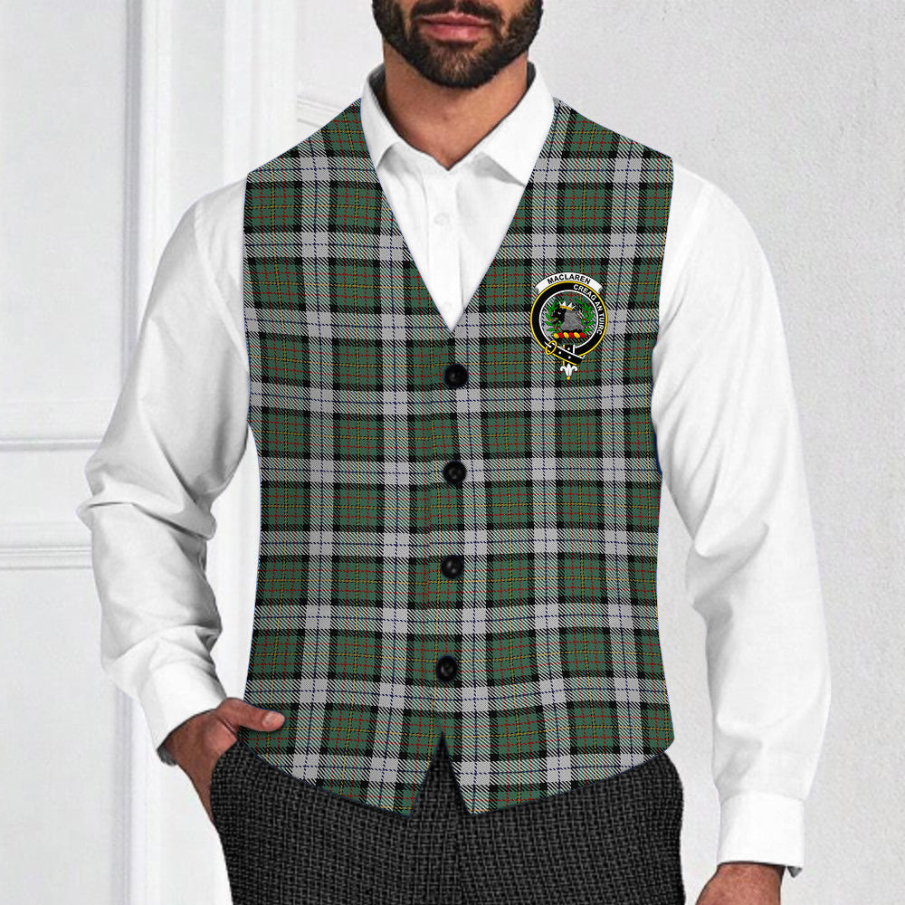 ScotsTee Shop Scottish MacLaren Dress Crest Tartan Waistcoat Sleeveless Suit Vest