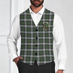 ScotsTee Shop Scottish MacLaren Dress Crest Tartan Waistcoat Sleeveless Suit Vest
