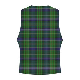 ScotsTee Shop Scottish Young, Melvina Crest Tartan Waistcoat Sleeveless Suit Vest