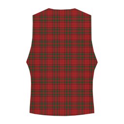 ScotsTee Shop Scottish MacDougall 1980 Crest Tartan Waistcoat Sleeveless Suit Vest